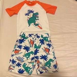 Toddler boy swim ware 2 pc set